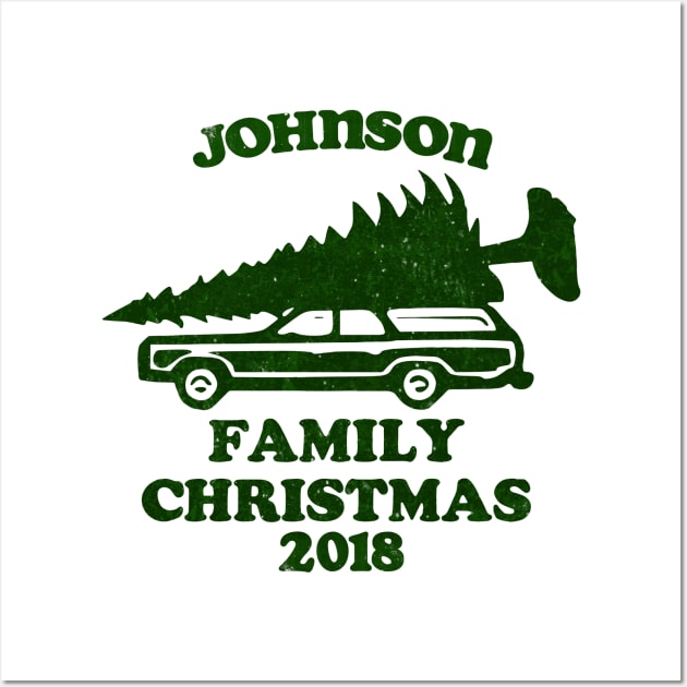 Johnson Family Chistmas Wall Art by TracyMichelle